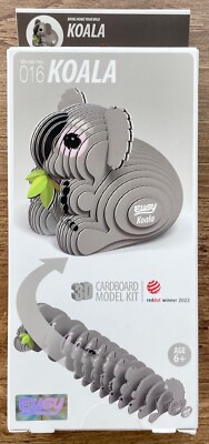 Kangaroo 3D Cardboard Model Kit Eugy Brand New