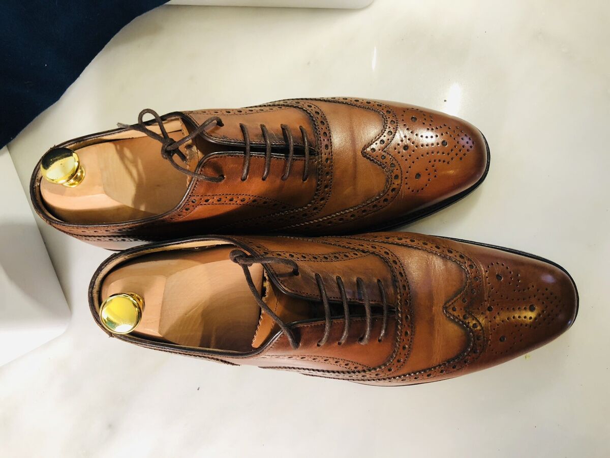 売れ筋がひ贈り物！ 【Loake 1880】Buckingham 品質管理書付き UK7