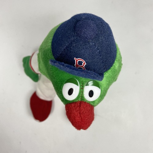 Boston Red Sox Wally the Green Monster 9” Beanbag Plush Mascot Twins Enterprise - Picture 6 of 10