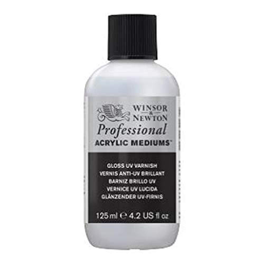 (TG. 125 ml) Winsor and Newton Gloss UV Varnish 125ml (BTL) - NUOVO