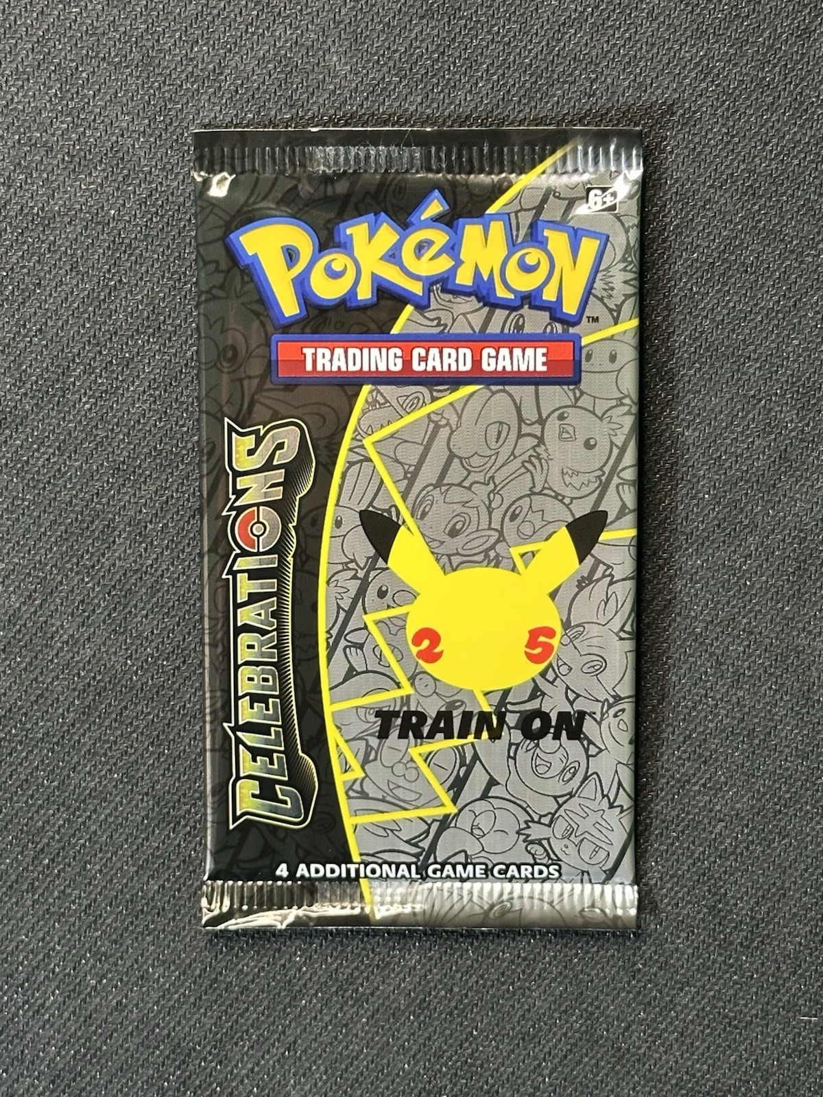 Pokemon TCG Celebrations: 25th Anniversary Factory Sealed Booster Pack