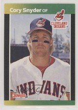 1989 Donruss Baseball's Best Box Set Cory Snyder #168 0b5