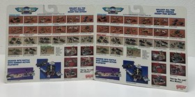 1994 Micro Machines Terror Troops #13 Steel Thunder & #15 Rattler Renegades-NEW
