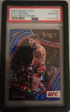 Ilia Topuria select octagonside  RC 14/49 PSA 10