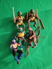 ☆1988 Tmnt Lot Of 5 Teenage Mutant Ninja Turtles Figures With Accessories☆