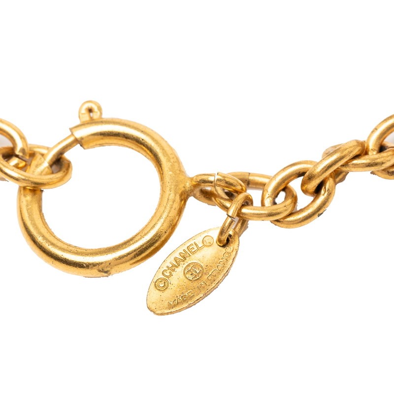 CHANEL COCO Mark Chain PendantNecklace Women 【Used】 thumbnail 5