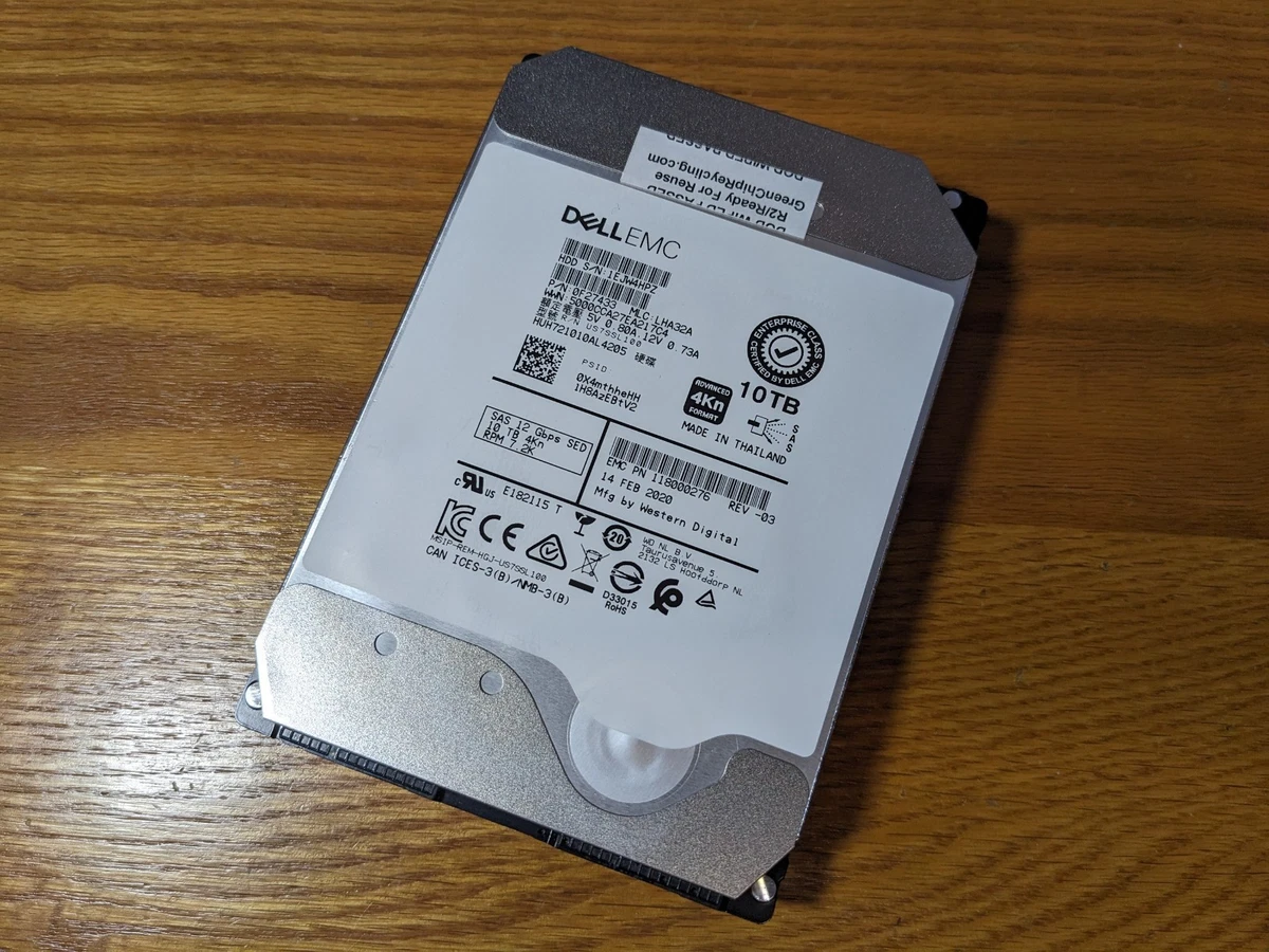 HGST 10TB SAS HDD 2台 ジャンク SAS HDD 10TB ジャンク サーバー用 部品取り - メルカリ