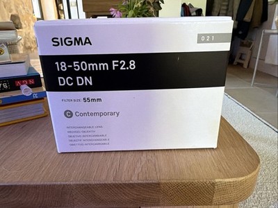 Sigma 18-50mm f/2.8 DC DN Contemporary Lens for Sony E