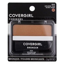 24 Pack CoverGirl Cheekers Bronzer, Golden Tan 104, 0.12 oz
