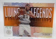 2019-20 Panini Illusions #9 Tim Duncan Living Legends Orange