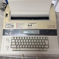 Smith Corona Mark XVIII Spell Right Dictionary Electric Typewriter - Powers On thumbnail
