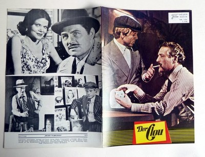 NFK #104 DER CLOU * FILMPROGRAMM 12-seitig ´74 Paul NEWMAN Robert REDFORD