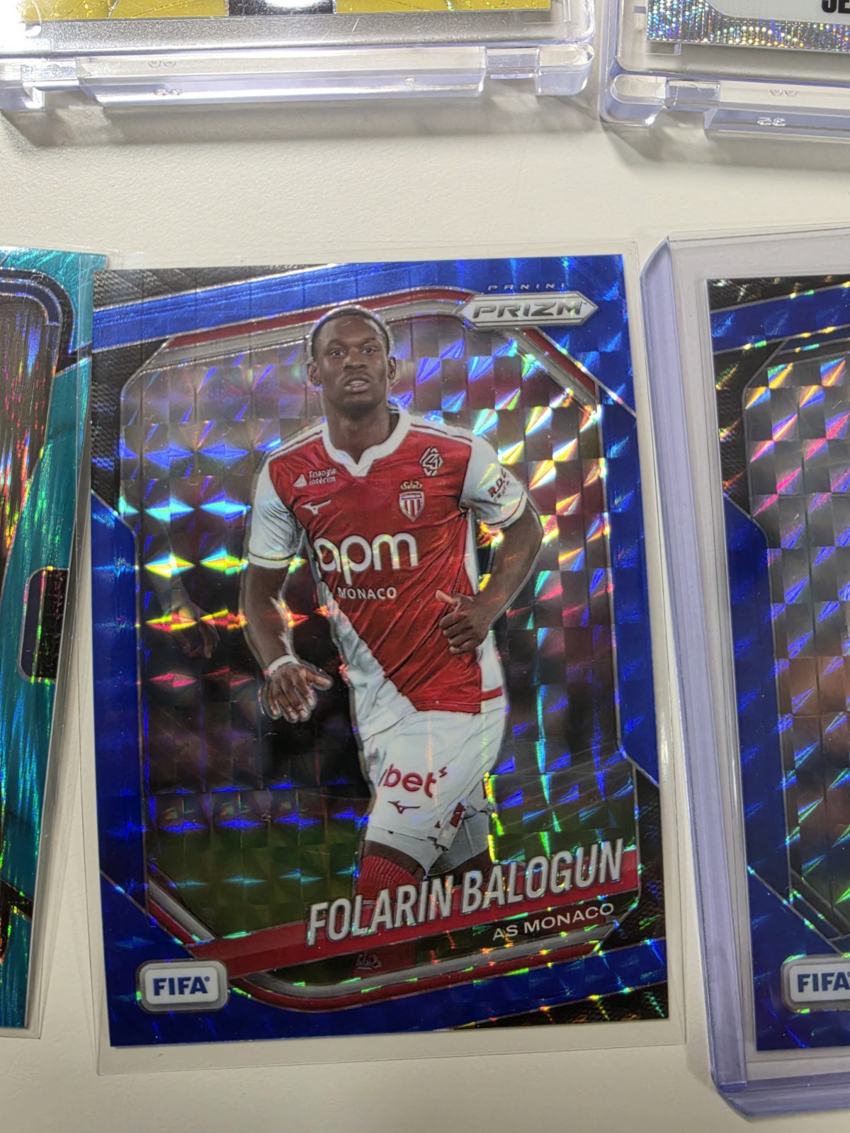 PRIZM FIFA World Cup 2026 8 card lot! 1 auto, 7 Prizm numbered cards ! view 7