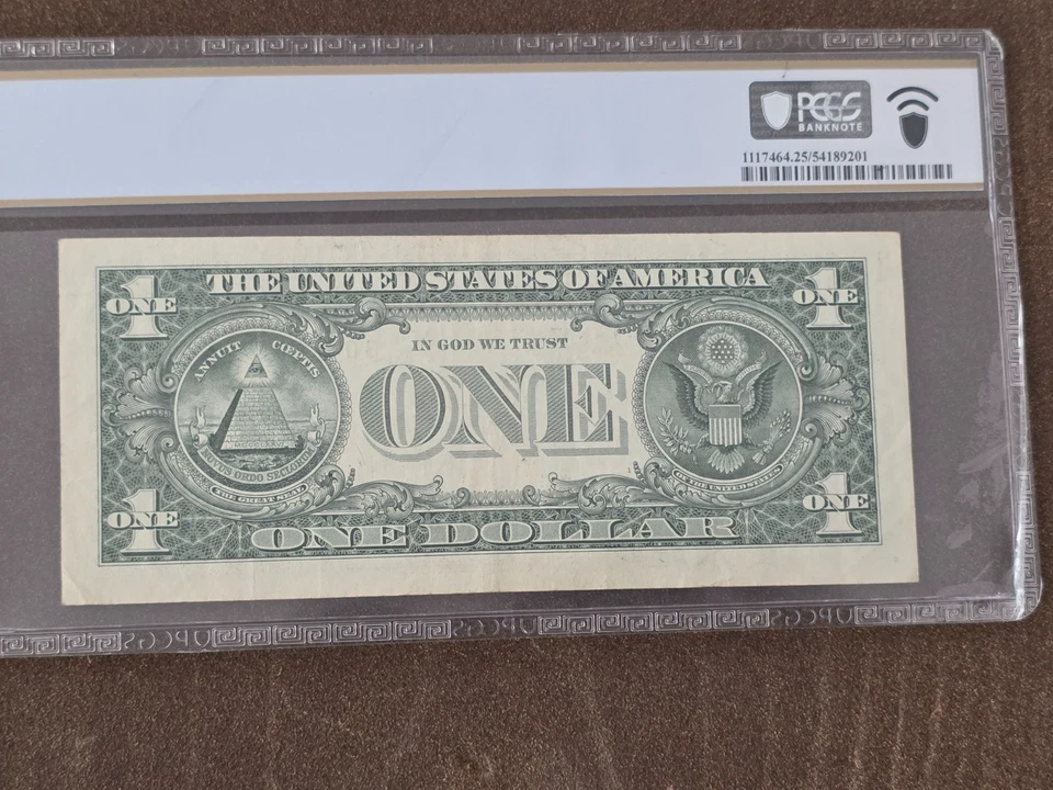 2013 star note duplicate b series B04498260* graded 25 VF DC facility  - Image 2 of 2