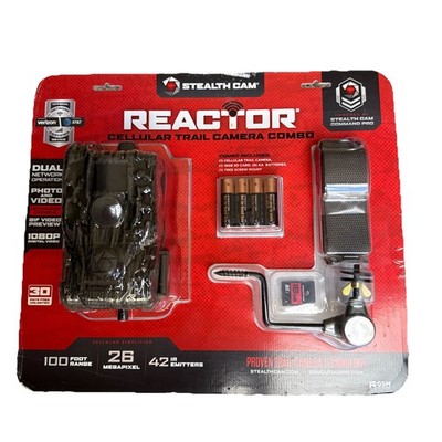 Stealth Cam Reactor Cellular Trail Camera Combo Game cam New