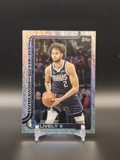 2025-26 Topps Basketball Dereck Lively II Holo Foil #172 Dallas Mavericks