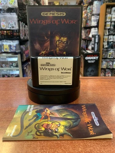 Wings of War (Sega Genesis, Vintage Video Games) COMPLETE