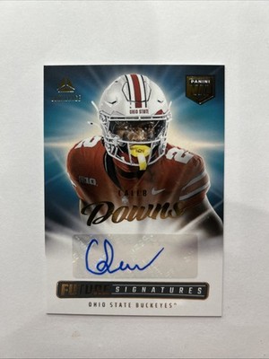  2025 Panini Luminance, Future Signatures NIL Caleb Downs Rookie Auto  