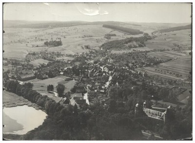 ZZ-7622/ Steinbach bei  Michelstadt  Foto Luftbild 18 x 13 cm ca.1935