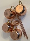 Set Of 4 Copper Moscow Mule Mug Set W/Straws & Shot Glass. 16 Oz Barrel Shaped — photo 2