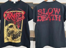Carnifex Slow Death Deathcore Band black color 2 side T-shirt