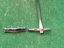 1 SET OF ORIGINAL NU-RORA '69 EL CAMINO CHROME BUMPERS WHITE TAG, NEW UNUSED RRR