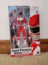 Mighty Morphin Red Ranger  Power Rangers Lightning Collection  Hasbro  SEALED