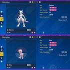 Mewtwo & Pokémon événement Mew GF | Pokémon Ecarlate et Violet