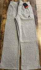 Jordan Brooklyn fleece grey Joggers size L