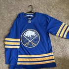 Buffalo Sabres Fanatics NHL Autographed Hockey Jersey Royal Blue Size 52