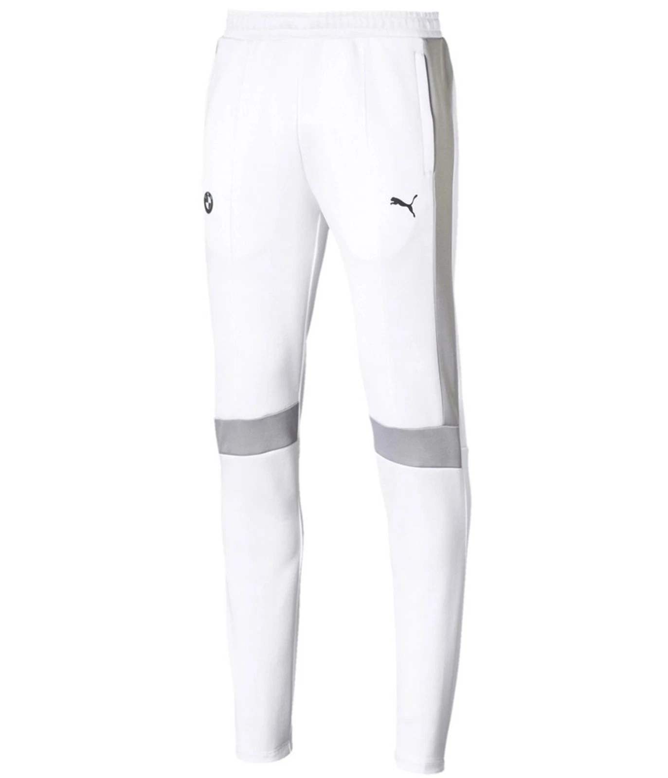 Puma Uomo BMW Motorsport Pantaloni da Pista Atletica Bianco M 897100106068
