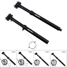 External Routing Dropper Post Seatpost Adjustable Bike MTB 30.9 31.6 375MM 400MM