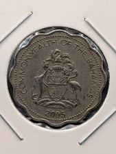 Bahamas 2005 Ten Cents – Bonefish Design – Circulated