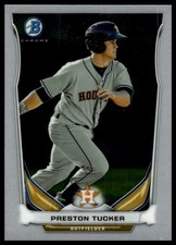 2014 Bowman Preston Tucker #BCP28 Chrome Prospects