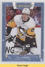2017-18 Upper Deck Compendium Blue Matt Hunwick #764 READ a4i