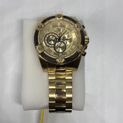 Invicta Bolt Chronograph Gold Dial Men's Watch 25515