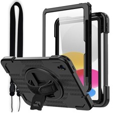Case for iPad A16 11 in 2025 10th Gen 10.9 in Waterproof Shockproof Stand Cover