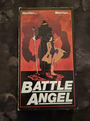 Battle Angel VHS (A.D. Vision,1993) Yukito Kishiro, Japanese Audio w/English Sub