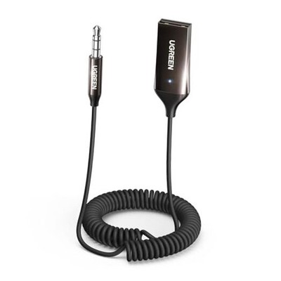 UGREEN Aux to Bluetooth 5.4 Adapter 3.5mm Bluetooth Receiver for Car USB 2.0 