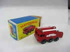 Matchbox Lesney Regular Wheels #63 Foamite Fire Truck- metal suspension, boxed