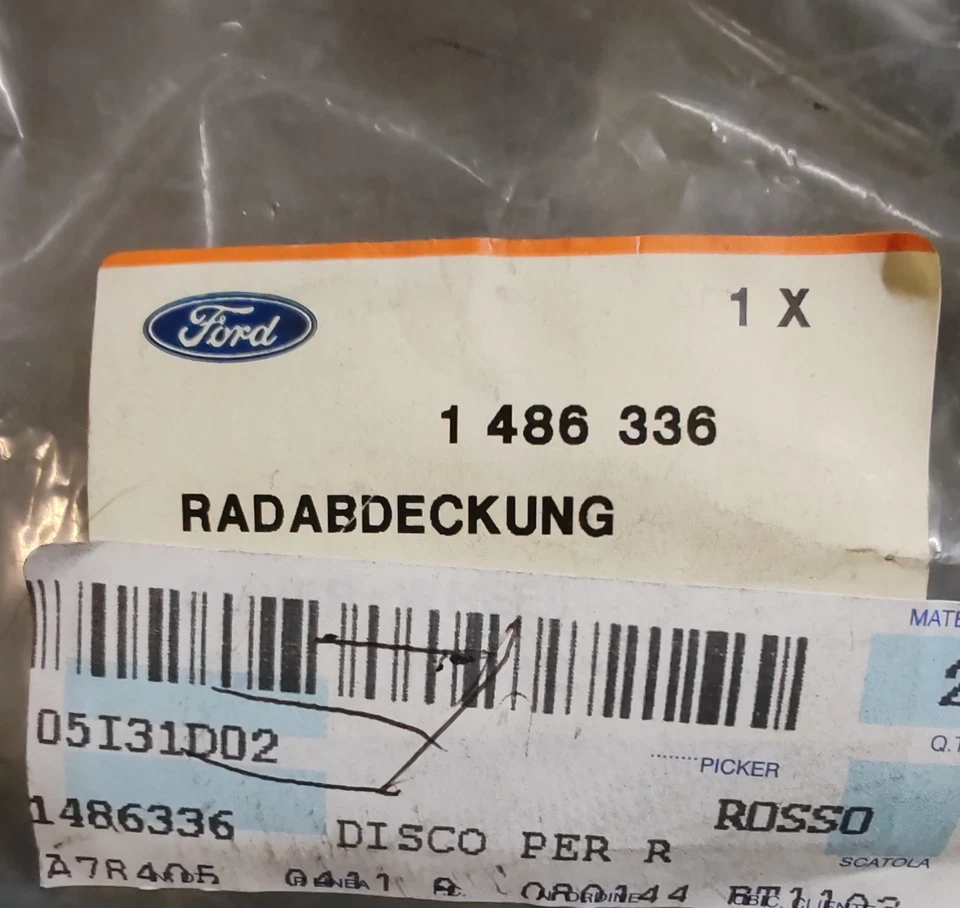 Copriruota Ford ka mk1 da 13" 1486336 - Immagine 4 di 4