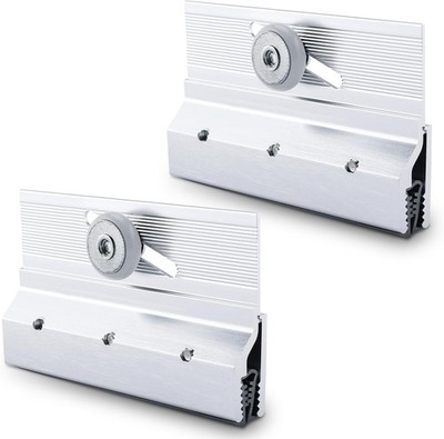 Patioer M 6053 Frameless Shower Door Top Bracket Roller Assembly，2 Pack