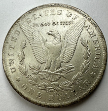 1883 (O) USA Morgan Dollar Coin, Silver 0.9, 26.69g, 38.1mm, VF Very Fine