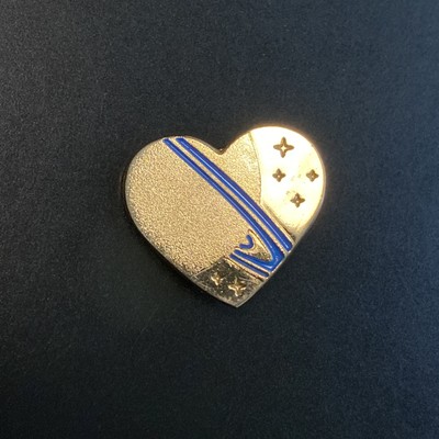 VTG 2005 Variety Heart Club Saturn Rings Disney Gold Tone Hat Lapel Pin