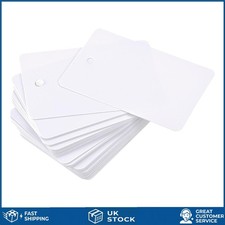 Durable Waterproof Plastic Shipping Tags Outdoor ID Labels 1.6x2.4in 50 Pack