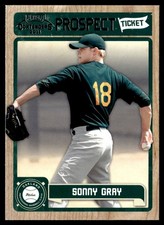 2011 Playoff Contenders Prospect Ticket Sonny Gray Rookie Oakland Athletics