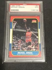 1986-87 Fleer - Michael Jordan #57 (RC) PSA EX 5
