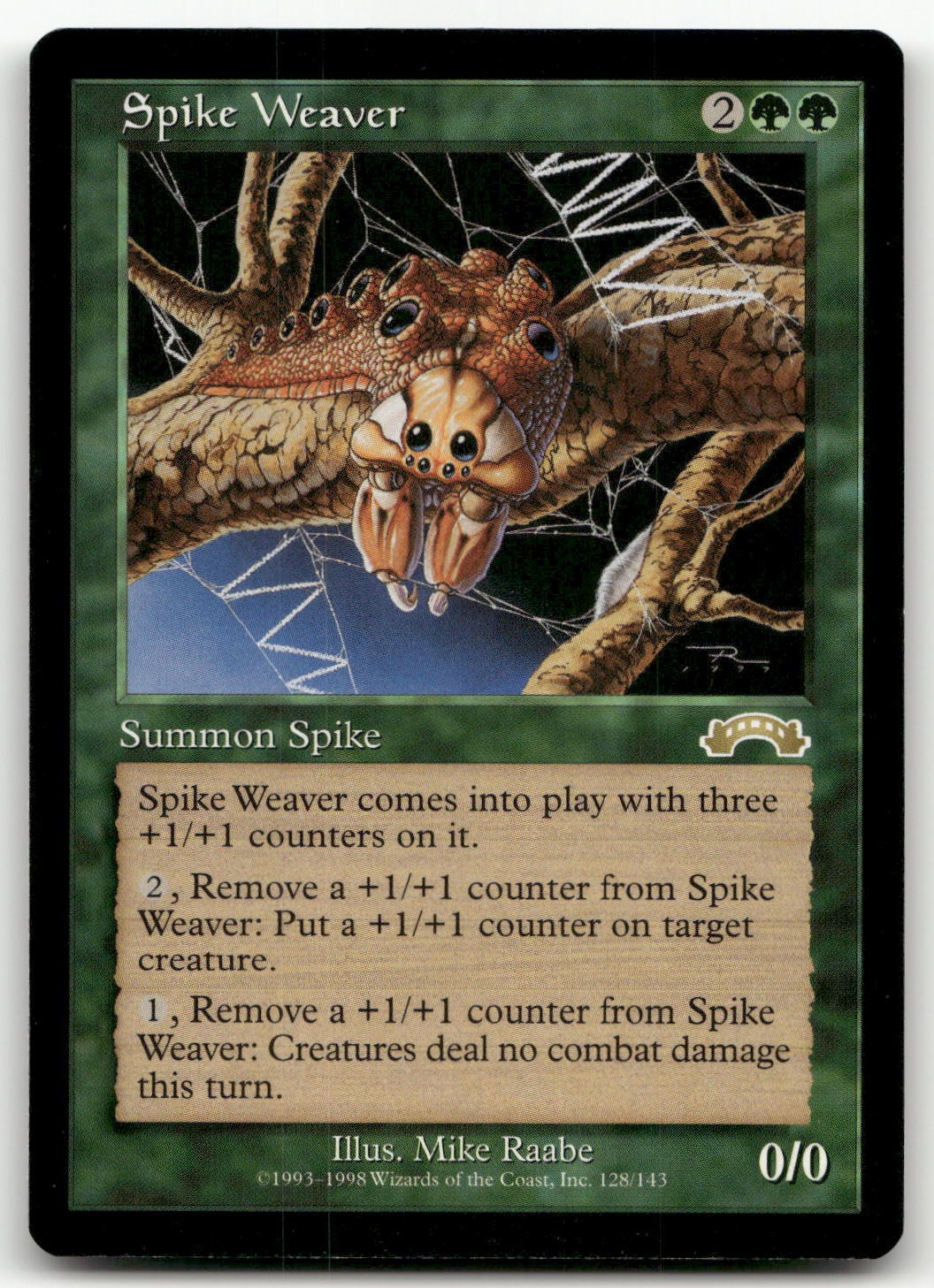 Spike Weaver #128 (NM) Exodus EXO Magic MTG