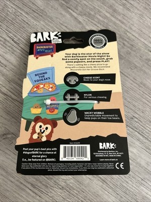 Bark Box Super Chewer TOUGH CRUST PIZZA SLICE Dog Chew Toy For