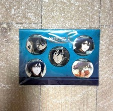 Attack on Titan Mikasa Badge Set of 5 New Unopened Rare Collectible